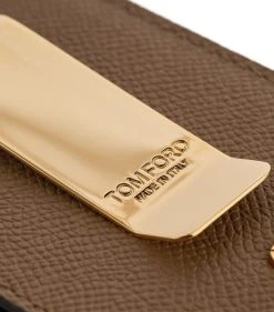 TOM FORD Leather T-Line Card Holder U7099 DARK SAND Cardholders 5 TOM FORD Leather T-Line Card Holder U7099 DARK SAND Cardholders -Tom Ford Store tom ford leather t line card holder 17511931 36948906 1000