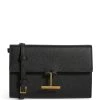 TOM FORD Leather Tara Clutch Bag u9000 Crossbody Bags