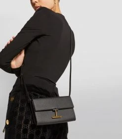 TOM FORD Leather Tara Clutch Bag u9000 Crossbody Bags -Tom Ford Store tom ford leather tara clutch bag 16455535 31894593 1000