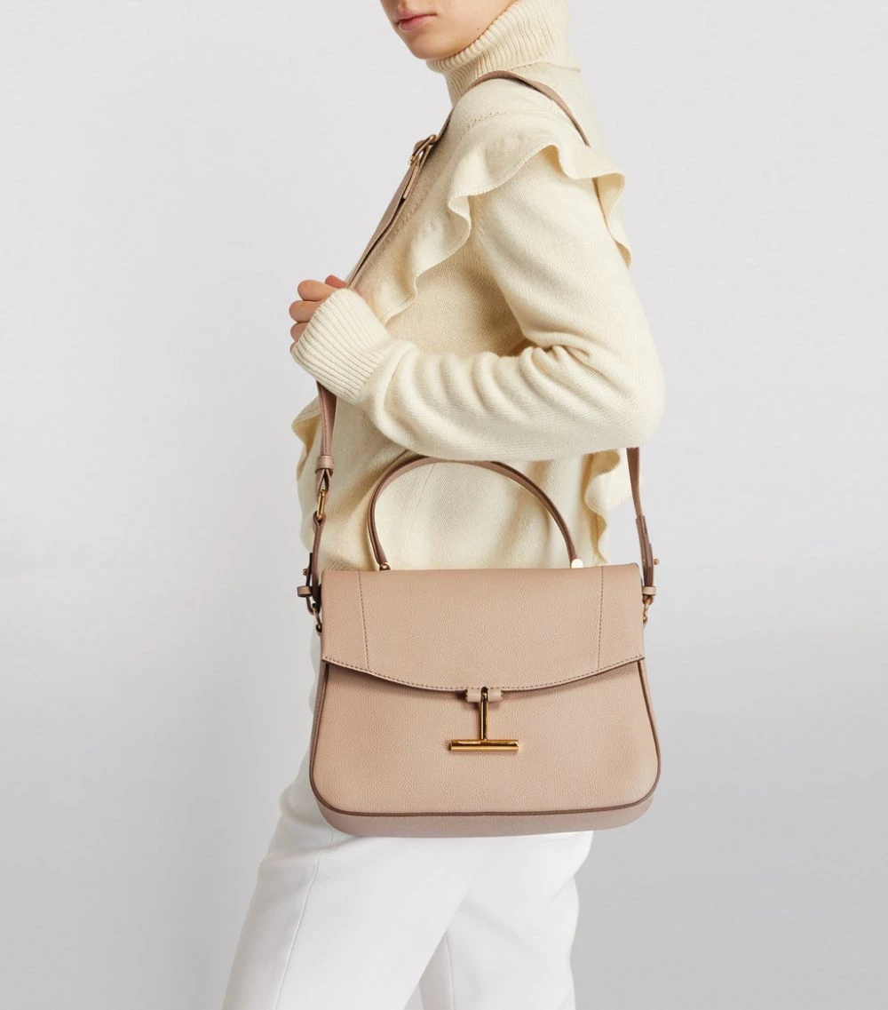 TOM FORD Leather Tara Top-Handle Bag U8006 Top Handle Bags 2 TOM FORD Leather Tara Top-Handle Bag U8006 Top Handle Bags - Image 2