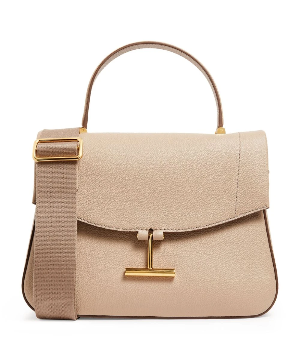 TOM FORD Leather Tara Top-Handle Bag U8006 Top Handle Bags 1 TOM FORD Leather Tara Top-Handle Bag U8006 Top Handle Bags