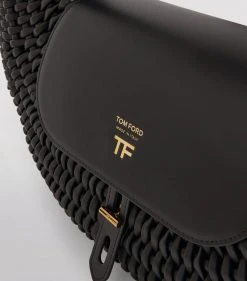 TOM FORD Leather Woven Hobo Bag u9000 Top Handle Bags -Tom Ford Store tom ford leather woven hobo bag 16907932 33550769 1000