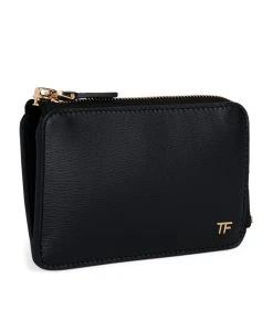 TOM FORD Leather Zip Wallet U9000BLACK Wallets -Tom Ford Store tom ford leather zip wallet 15048371 25948320 1000
