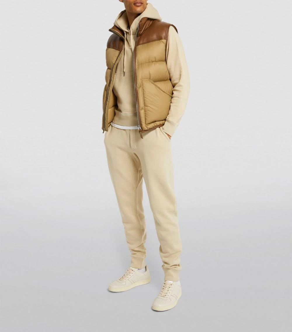 TOM FORD Lightweight Quilted Gilet 272 LT BGE SLD Gilets 2 TOM FORD Lightweight Quilted Gilet 272 LT BGE SLD Gilets - Image 2