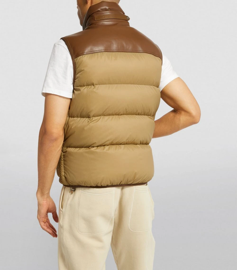 TOM FORD Lightweight Quilted Gilet 272 LT BGE SLD Gilets 4 TOM FORD Lightweight Quilted Gilet 272 LT BGE SLD Gilets - Image 4