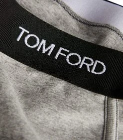 TOM FORD Logo Briefs (Pack of 2) 020LT GREY -Tom Ford Store tom ford logo briefs pack of 2 16388159 31417076 1000