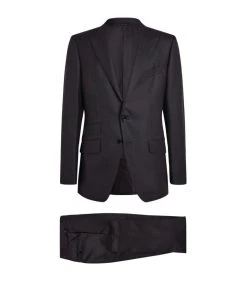 TOM FORD O'Connor Two-Piece Suit 416 NAVY CHECK 2 Piece Suits