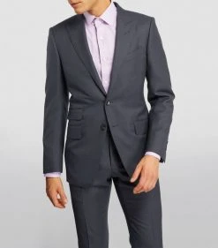 TOM FORD O'Connor Two-Piece Suit 416 BLUE NAVY CHECK 2 Piece Suits -Tom Ford Store tom ford oconnor two piece suit 17532596 37301601 1000