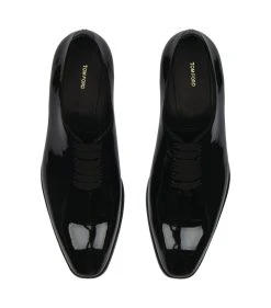 TOM FORD Patent Eve Oxford Brogues NER BLK Smart Shoes 7 TOM FORD Patent Eve Oxford Brogues NER BLK Smart Shoes -Tom Ford Store tom ford patent eve oxford brogues 15422756 27174394 1000