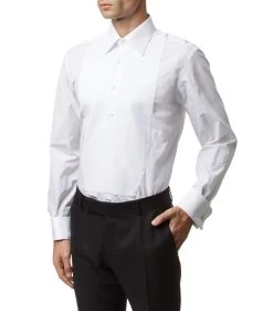 TOM FORD Piqué Cocktail Shirt WHITE Formal Shirts -Tom Ford Store tom ford pique cocktail shirt 15001918 27088523 1000