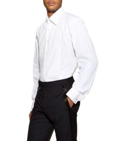 TOM FORD Piqué Cocktail Shirt WHITE Formal Shirts -Tom Ford Store tom ford pique cocktail shirt 15001918 27088528 1000