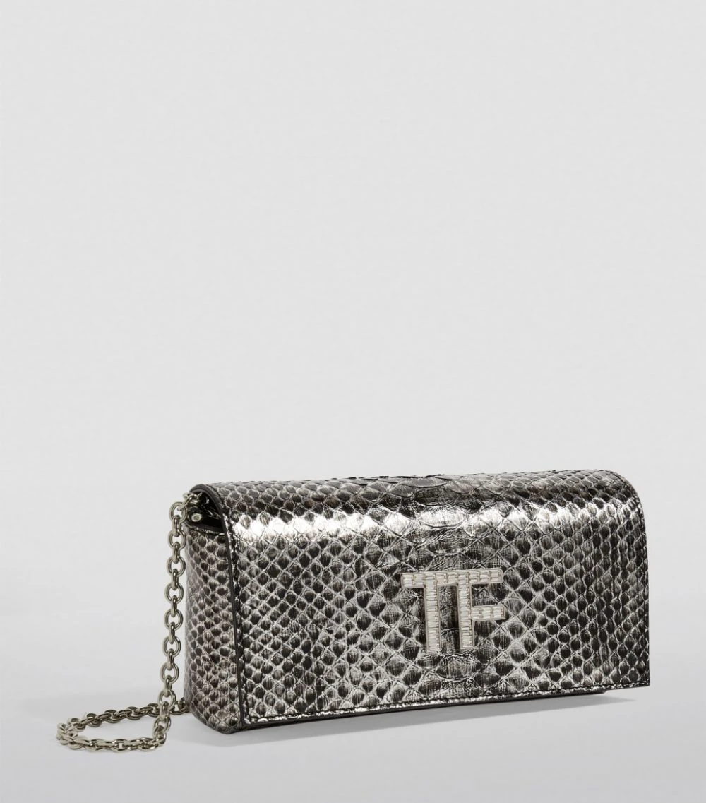 TOM FORD Python TF Clutch Bag U8004 Clutch Bags 3 TOM FORD Python TF Clutch Bag U8004 Clutch Bags - Image 3