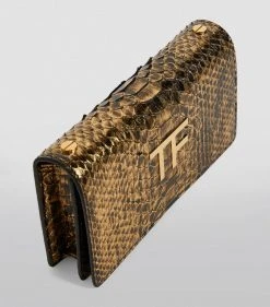 TOM FORD Python TF Clutch Bag U2006 Clutch Bags -Tom Ford Store tom ford python tf clutch bag 16455530 31893130 1000