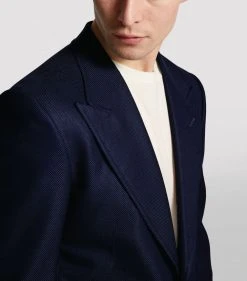 TOM FORD Shelton Single-Breasted Blazer NAVY Blazers 11 TOM FORD Shelton Single-Breasted Blazer NAVY Blazers -Tom Ford Store tom ford shelton single breasted blazer 15191419 25933292 1000