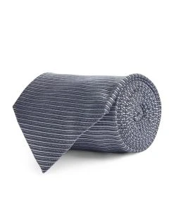 TOM FORD Silk Jacquard Tie 434 BR BLUSTRP Neckties