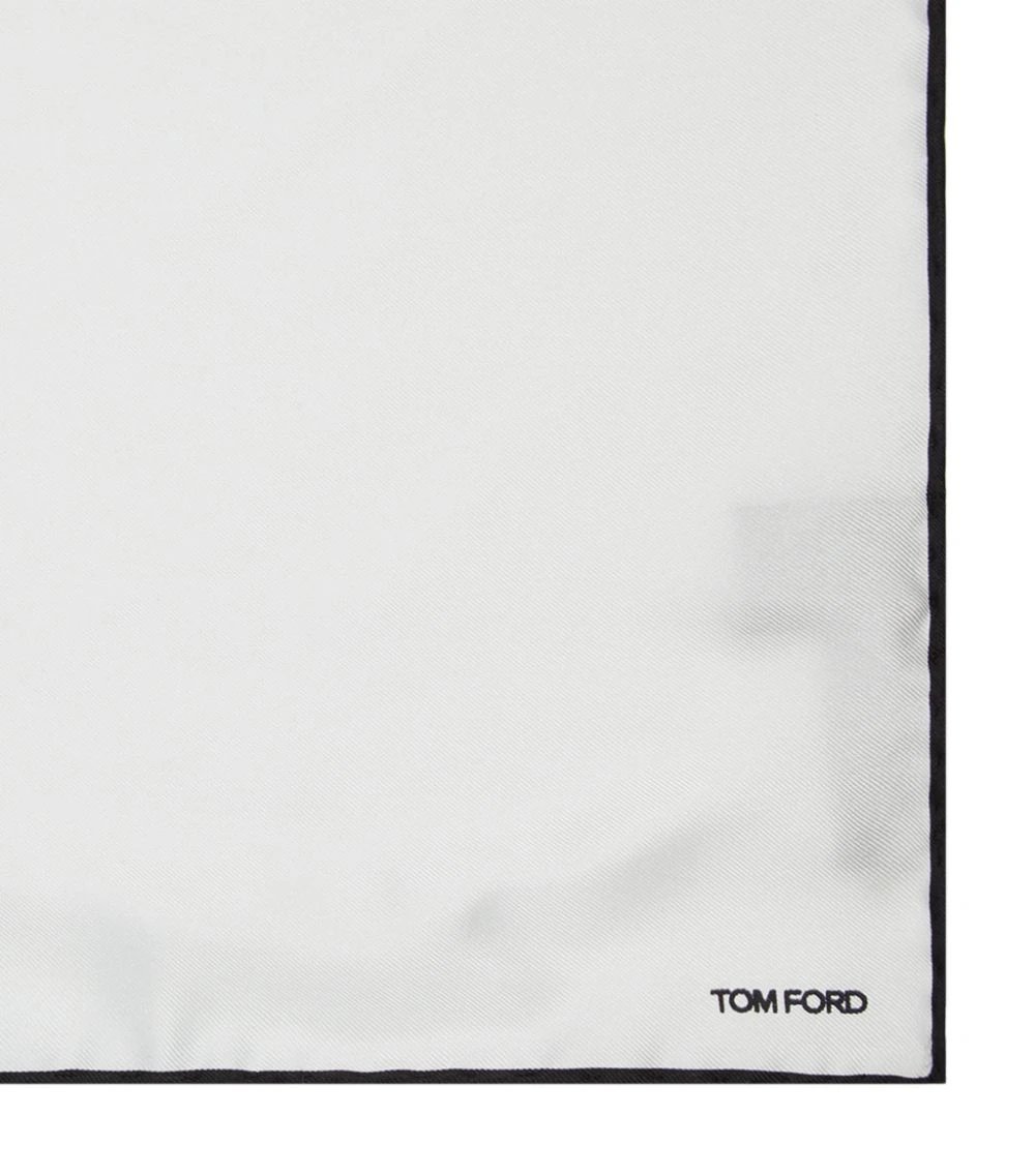 TOM FORD Silk Pocket Square 105NAT Pocket Squares 4 TOM FORD Silk Pocket Square 105NAT Pocket Squares - Image 4