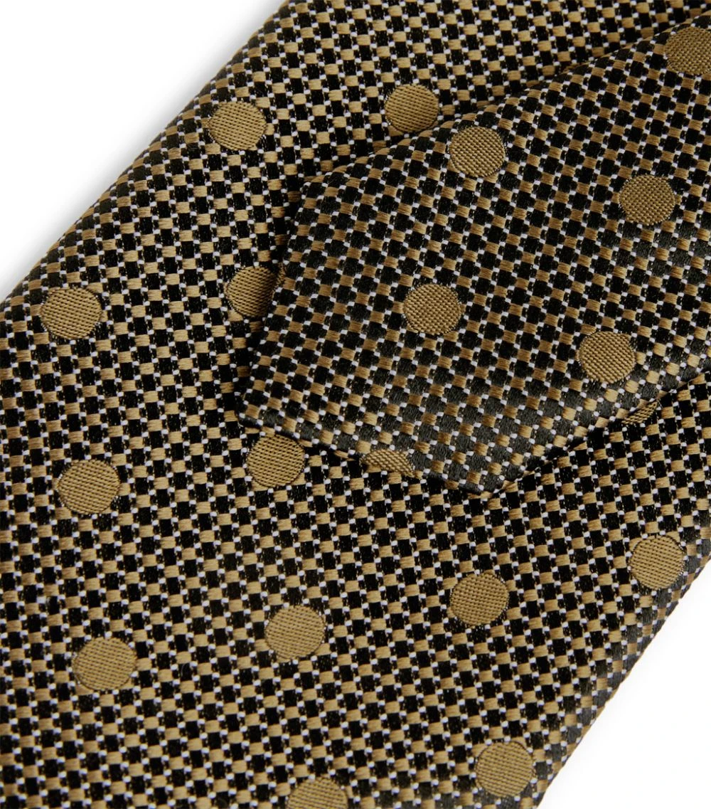 TOM FORD Silk Polka-Dot Tie 268 MD BGE FAN Neckties 3 TOM FORD Silk Polka-Dot Tie 268 MD BGE FAN Neckties - Image 3