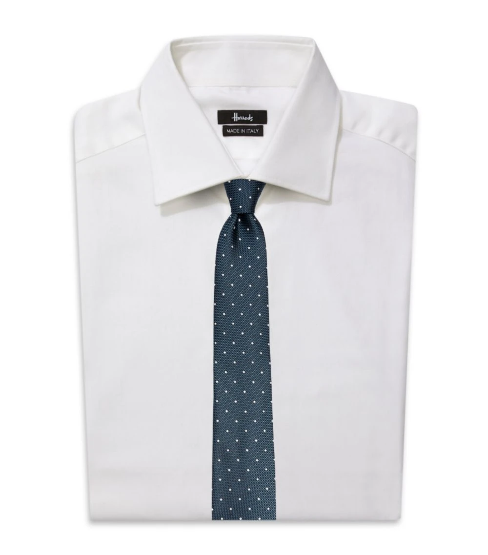 TOM FORD Silk Polka-Dot Tie 438 BR BLU FAN Neckties 2 TOM FORD Silk Polka-Dot Tie 438 BR BLU FAN Neckties - Image 2