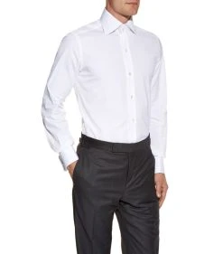 TOM FORD Slim-Fit French Cuff Shirt 100 WHT SLD Formal Shirts -Tom Ford Store tom ford slim fit french cuff shirt 14951104 29168763 1000