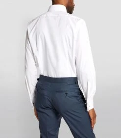 TOM FORD Slim-Fit French Cuff Shirt 100 WHT SLD Formal Shirts -Tom Ford Store tom ford slim fit french cuff shirt 14951104 29177023 1000