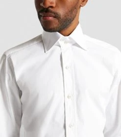 TOM FORD Slim-Fit French Cuff Shirt 100 WHT SLD Formal Shirts -Tom Ford Store tom ford slim fit french cuff shirt 14951104 29177032 1000
