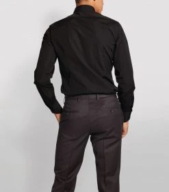 TOM FORD Slim-Fit Shirt 001 BLK Formal Shirts -Tom Ford Store tom ford slim fit shirt 14817967 28253659 1000