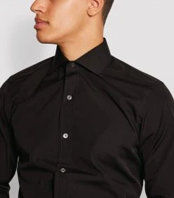 TOM FORD Slim-Fit Shirt 001 BLK Formal Shirts -Tom Ford Store tom ford slim fit shirt 14817967 28255890 1000
