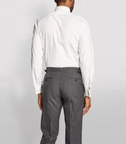 TOM FORD Slim Formal Shirt 100 WHT Formal Shirts -Tom Ford Store tom ford slim formal shirt 15014598 36714193 1000