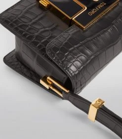 TOM FORD Small Crocodile T Clasp Shoulder Bag u9000 Shoulder Bags 15 TOM FORD Small Crocodile T Clasp Shoulder Bag u9000 Shoulder Bags -Tom Ford Store tom ford small crocodile t clasp shoulder bag 16454899 31890733 1000