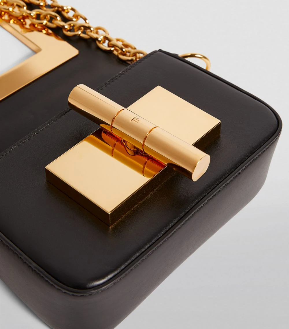 TOM FORD Small Leather Natalia Shoulder Bag u9000 Top Handle Bags 7 TOM FORD Small Leather Natalia Shoulder Bag u9000 Top Handle Bags - Image 7