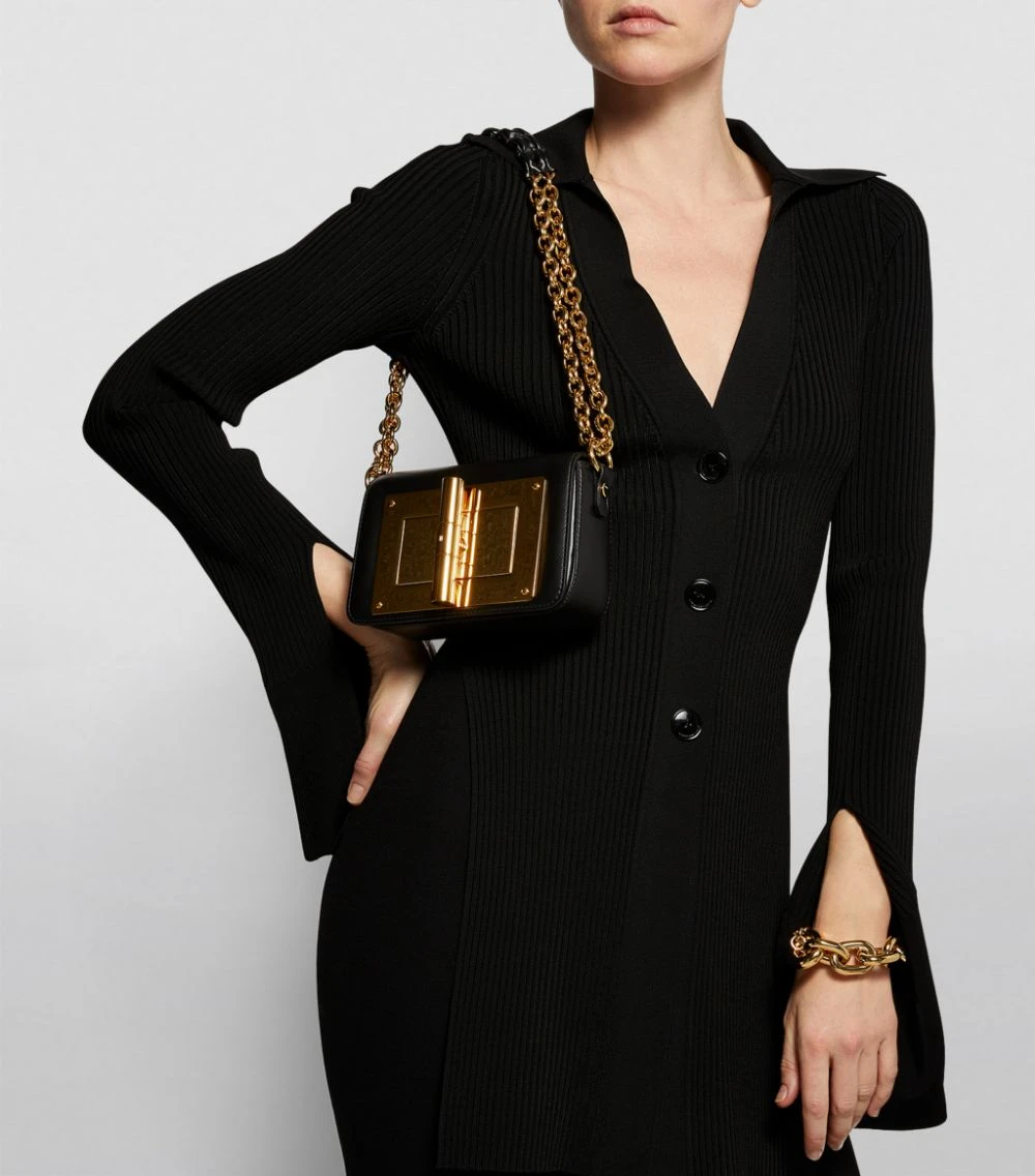 TOM FORD Small Leather Natalia Shoulder Bag u9000 Top Handle Bags 2 TOM FORD Small Leather Natalia Shoulder Bag u9000 Top Handle Bags - Image 2