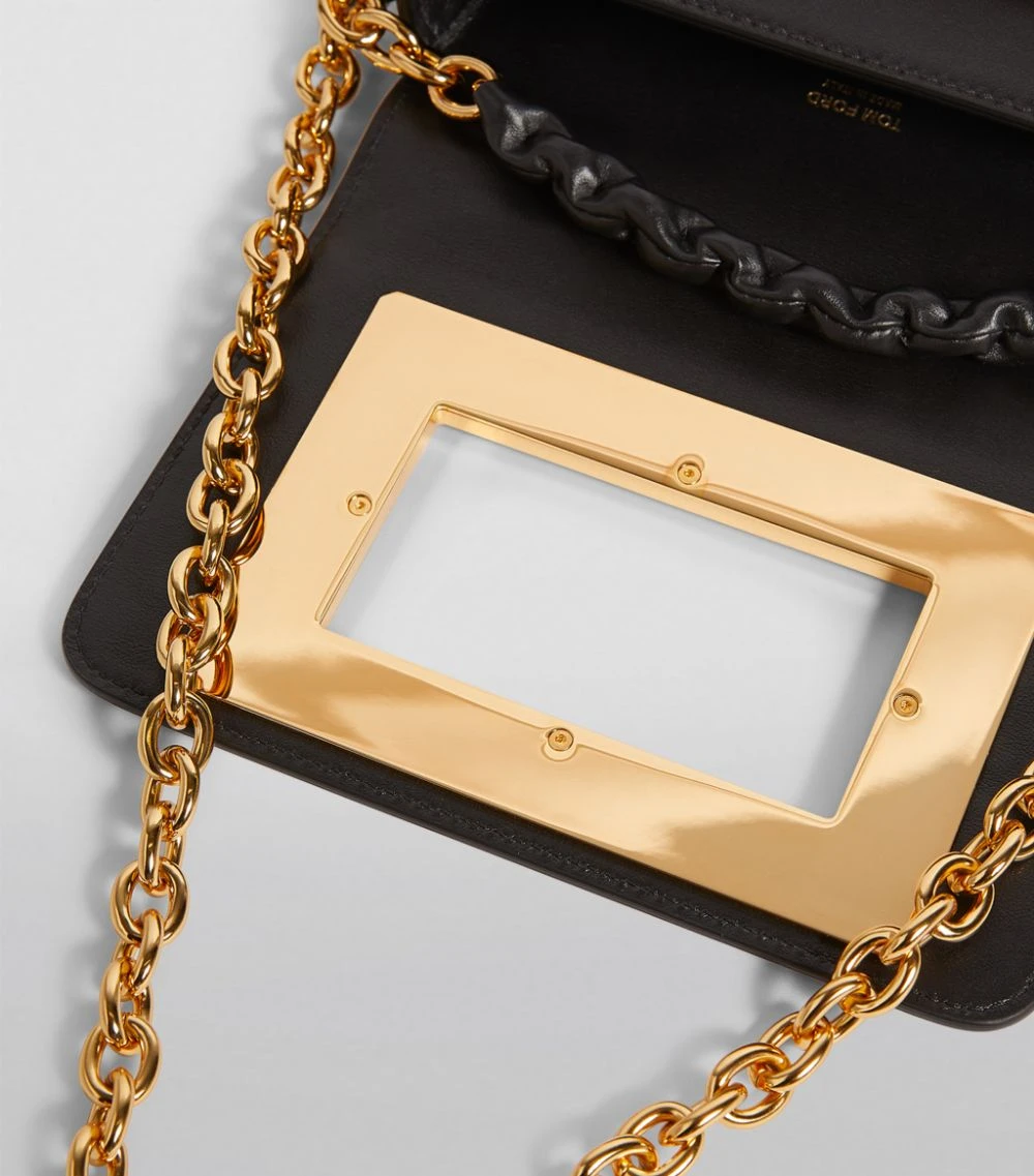 TOM FORD Small Leather Natalia Shoulder Bag u9000 Top Handle Bags 9 TOM FORD Small Leather Natalia Shoulder Bag u9000 Top Handle Bags - Image 9