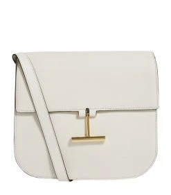 TOM FORD Small Leather Tara Shoulder Bag CHA Shoulder Bags