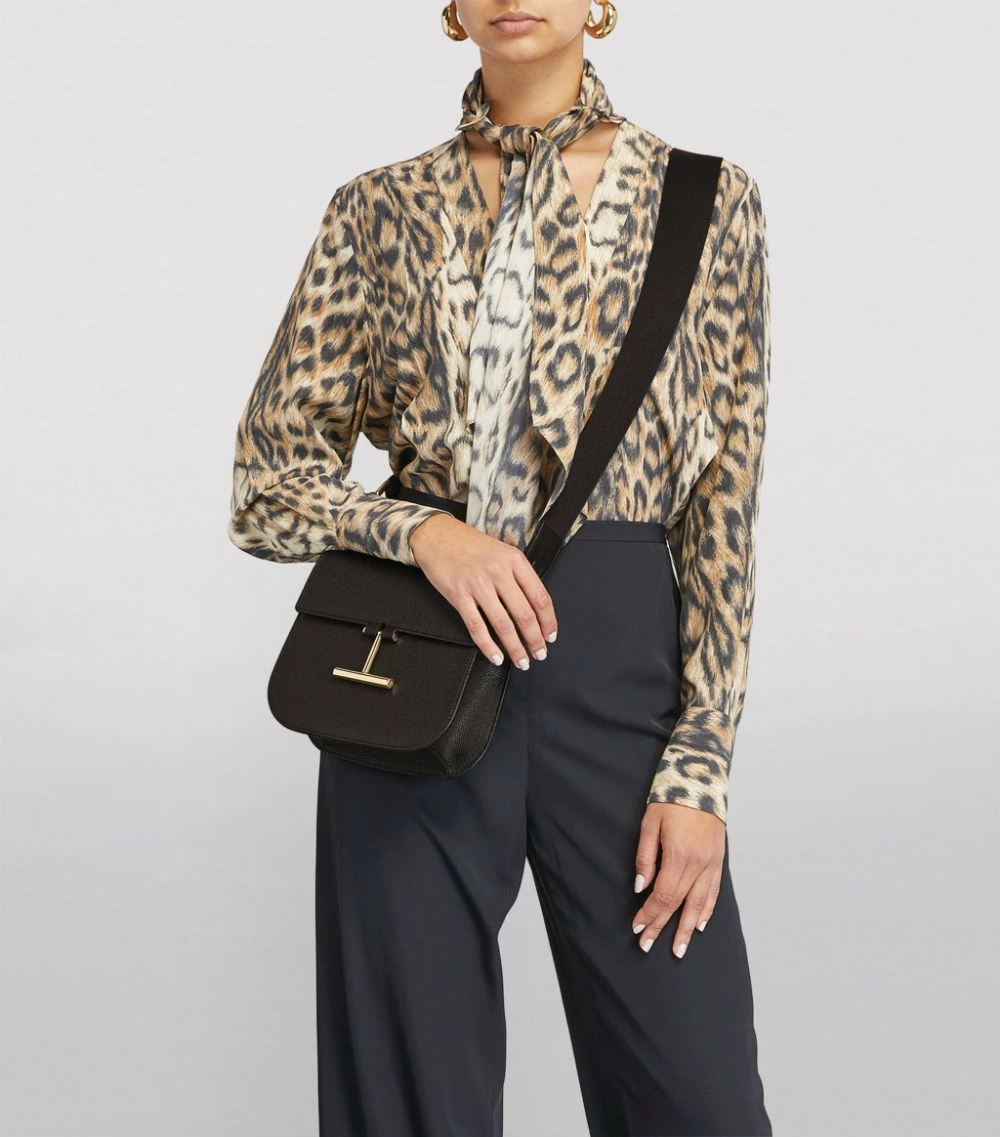 TOM FORD Small Leather Tara Shoulder Bag u9000 Shoulder Bags 2 TOM FORD Small Leather Tara Shoulder Bag u9000 Shoulder Bags - Image 2