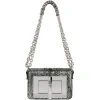 TOM FORD Small Python Natalia Shoulder Bag SLV Shoulder Bags