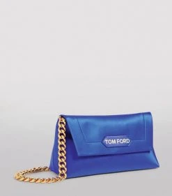 TOM FORD Small Satin Chain Clutch Bag U5055 Clutch Bags -Tom Ford Store tom ford small satin chain clutch bag 17377845 35817843 1000