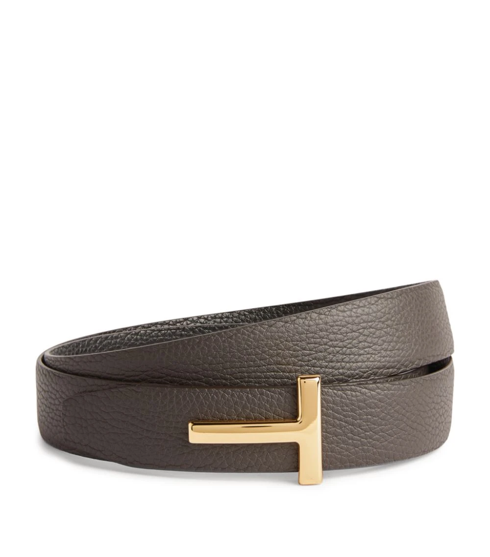 TOM FORD TF BELT TBAR LTHR RVRSBL C7906BROWNBLK Belts 1 TOM FORD TF BELT TBAR LTHR RVRSBL C7906BROWNBLK Belts