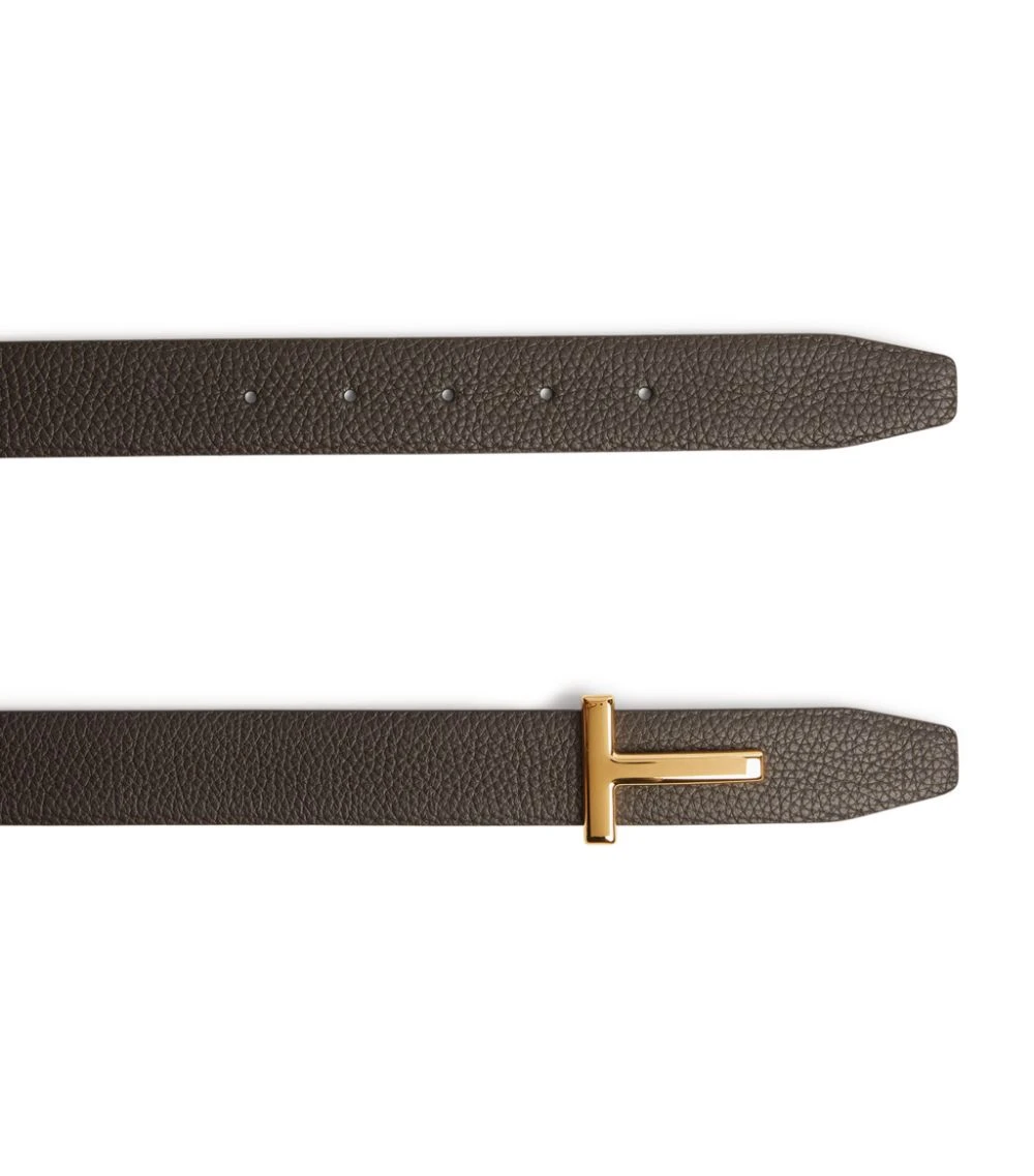 TOM FORD TF BELT TBAR LTHR RVRSBL C7906BROWNBLK Belts 2 TOM FORD TF BELT TBAR LTHR RVRSBL C7906BROWNBLK Belts - Image 2
