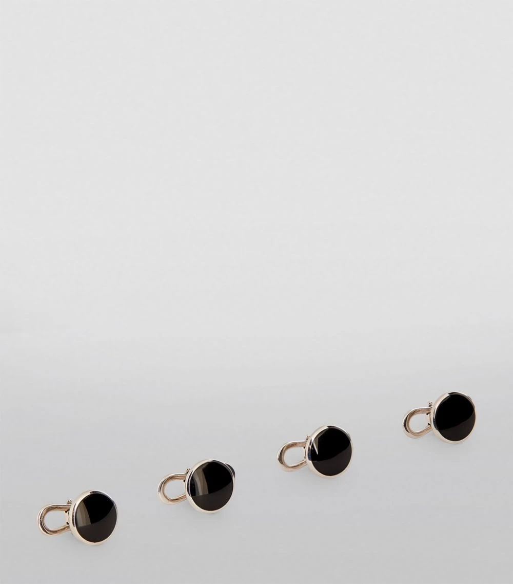 TOM FORD TF CUFF STUDS GOLD WGB Cufflinks 2 TOM FORD TF CUFF STUDS GOLD WGB Cufflinks - Image 2