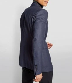 TOM FORD TF JACKETT DAY HOPSACK 916R65 MID BLUE Blazers -Tom Ford Store tom ford tf jackett day hopsack 16233972 31945342 1000