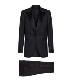 TOM FORD TF TUX SHELTON SATIN 001 BLK Tuxedos