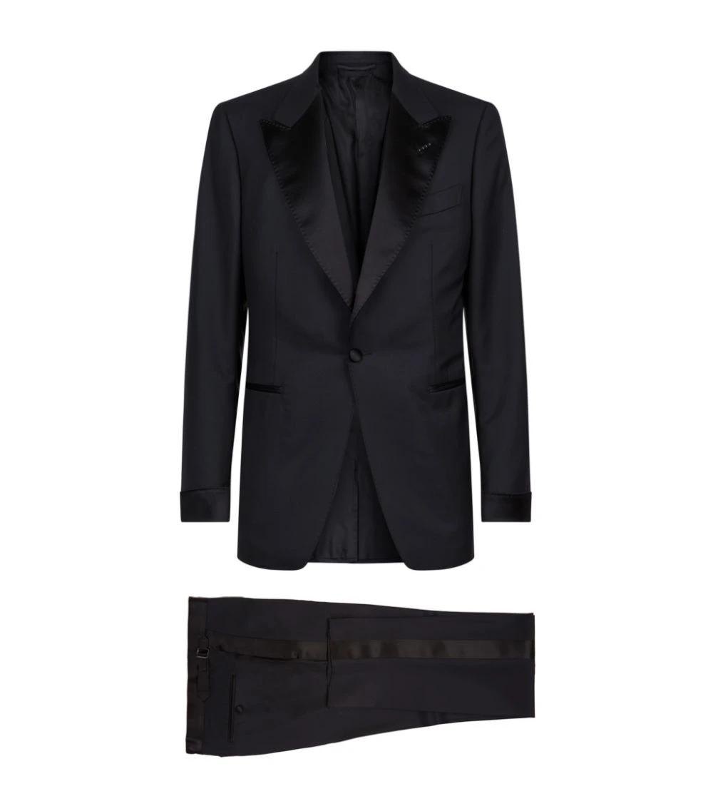 TOM FORD TF TUX SHELTON SATIN 001 BLK Tuxedos 1 TOM FORD TF TUX SHELTON SATIN 001 BLK Tuxedos