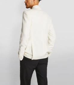 TOM FORD TF WOOL MHAIR FJACKET 100 WHITE SOLID Jackets -Tom Ford Store tom ford tf wool mhair fjacket 15966069 29517811 1000
