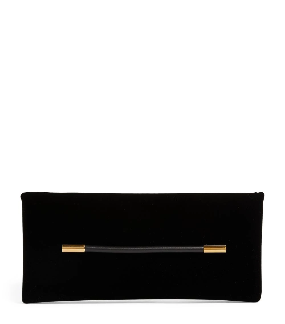 TOM FORD Velvet Ava Clutch Bag BLK Clutch Bags 1 TOM FORD Velvet Ava Clutch Bag BLK Clutch Bags